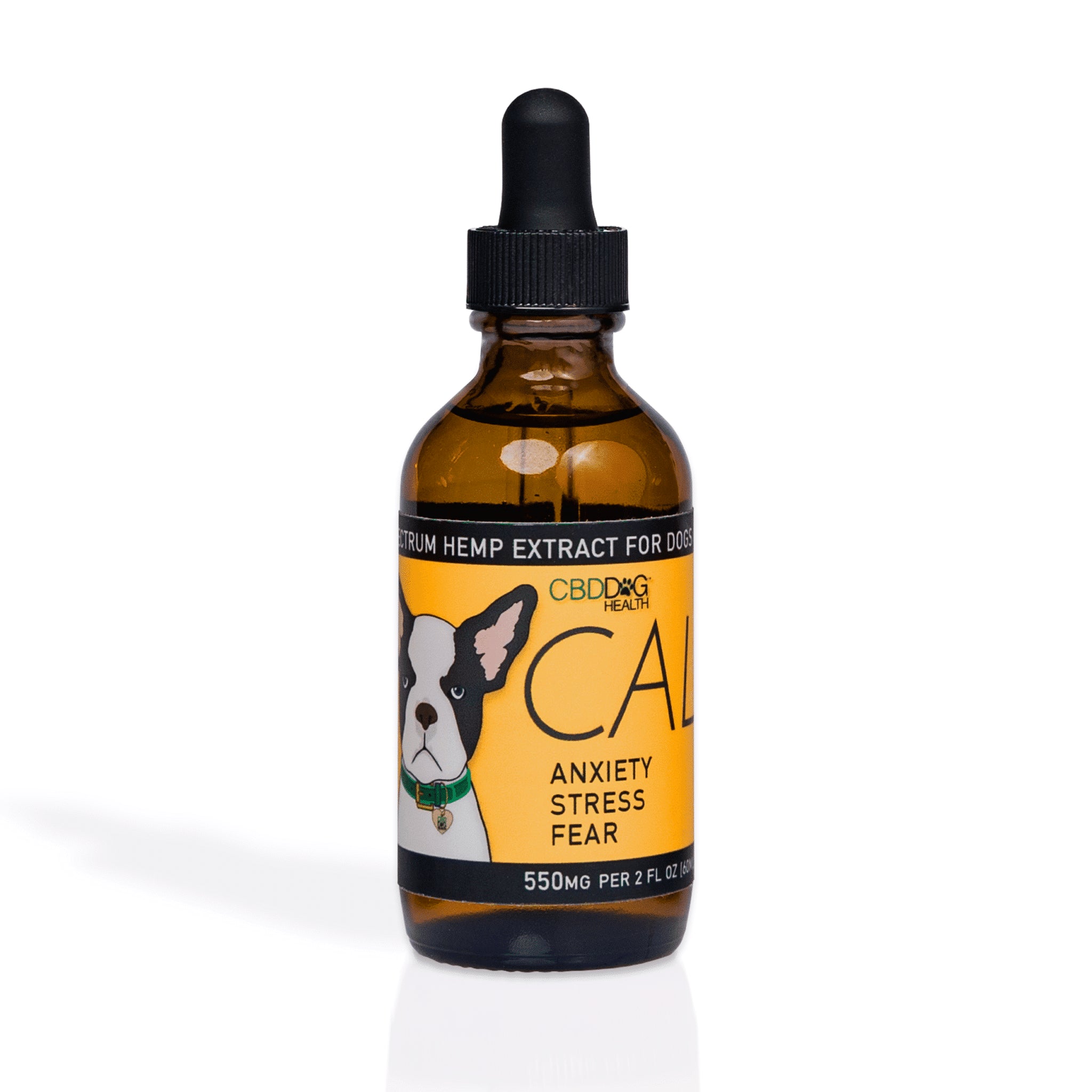 CALM for DogsFormulated with Full Spectrum Hemp Extract and calming lavender, CALM is designed to help dogs feel at ease during common stressors like travel, separation, or loud noises.