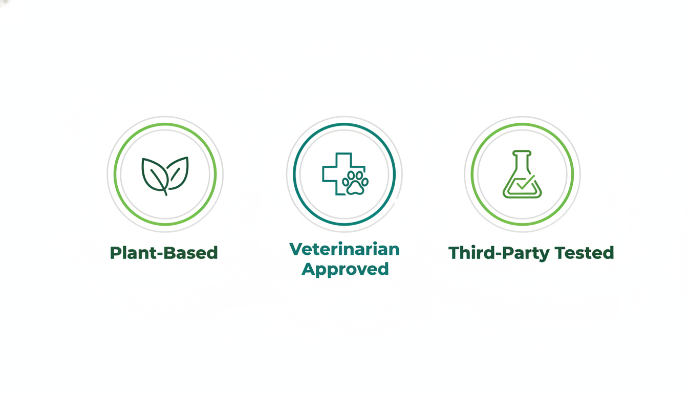 CALM for DogsFormulated with Full Spectrum Hemp Extract and calming lavender, CALM is designed to help dogs feel at ease during common stressors like travel, separation, or loud noises.