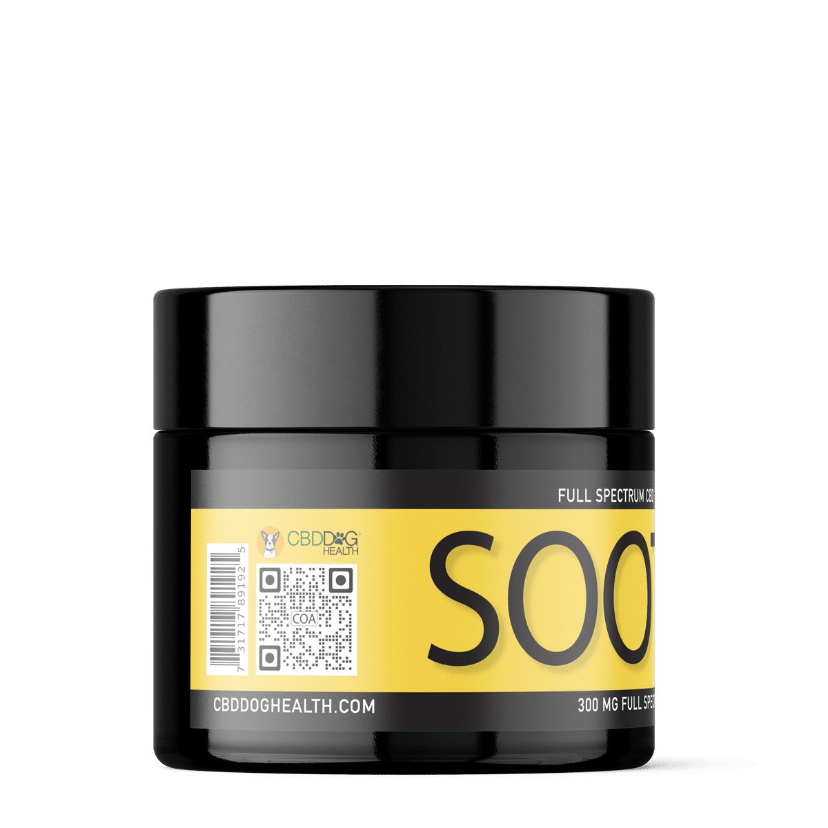 SOOTHE for Dogs Crafted with Full Spectrum Hemp Extract, manuka honey, ginger, and arnica, SOOTHE delivers focused relief for dogs with delicate or allergy-sensitive